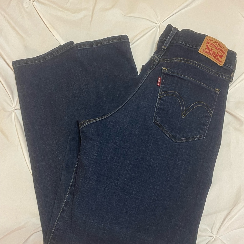 Levi's Dark Blue Jeans Classic Straight size 6